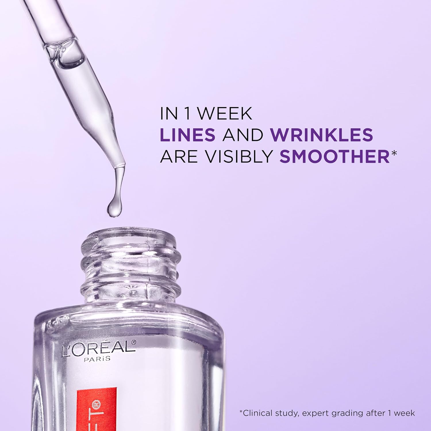 L'Oreal Paris Revitalift 1.5% Pure Hyaluronic Acid Face Serum 1 oz + Hyaluronic Acid Eye Serum .67 oz, to Hydrate and Visibly Plump Skin + Moisturizer Sample? : Beauty & Personal Care