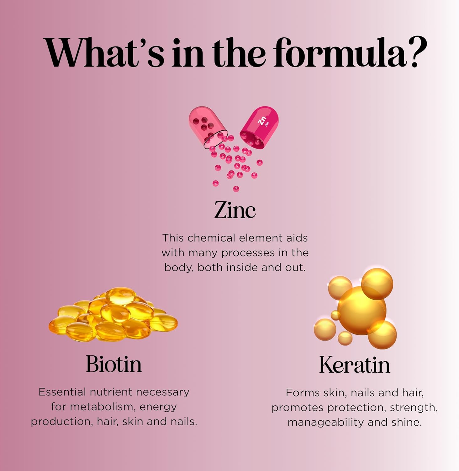 Thicker Hair Growth Vitamins For Women - Extra Strength Biotin And Collagen Supplement With Healthy Hair Vitamins For Hair Loss - Visibly Stronger And Fuller Hair Growth Supplement (1 Month) (Womens) : Beauty & Personal Care