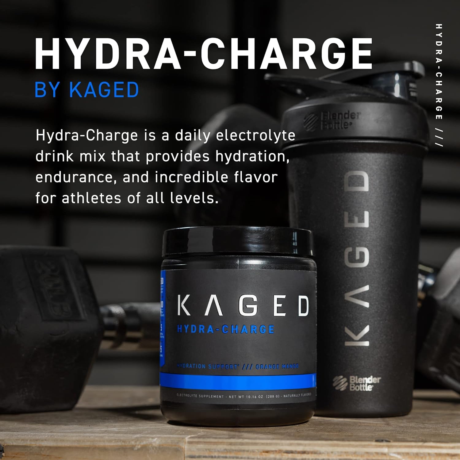Kaged Electrolyte Hydration Powder | Orange Mango | Sports Drink for M