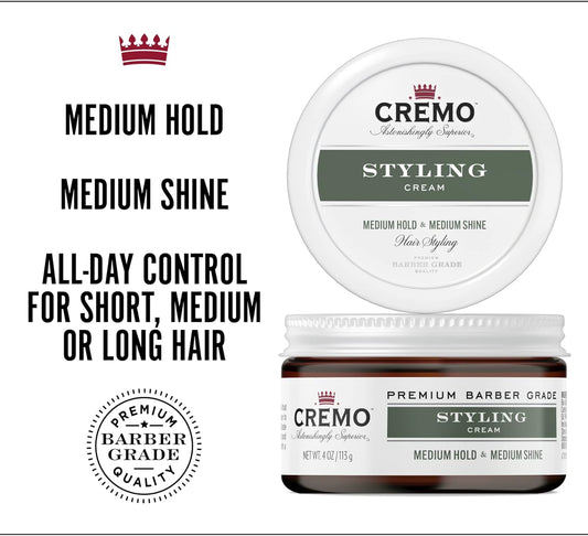 Cremo - Barber Grade 2 In 1 Shampoo & Conditioner For Men - Cooling Citrus & Mint Leaf - 473Ml