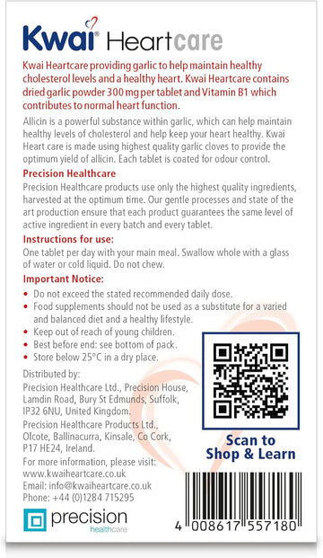 Kwai Heartcare 30 Tablets