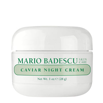 Mario Badescu Caviar Night Cream For Women Anti Aging Ultra-Rich Face Cream Formulated With Revitalizing Caviar Extract & Smoothing Elastin, Ideal For Dry Or Sensitive Skin, 1 Oz