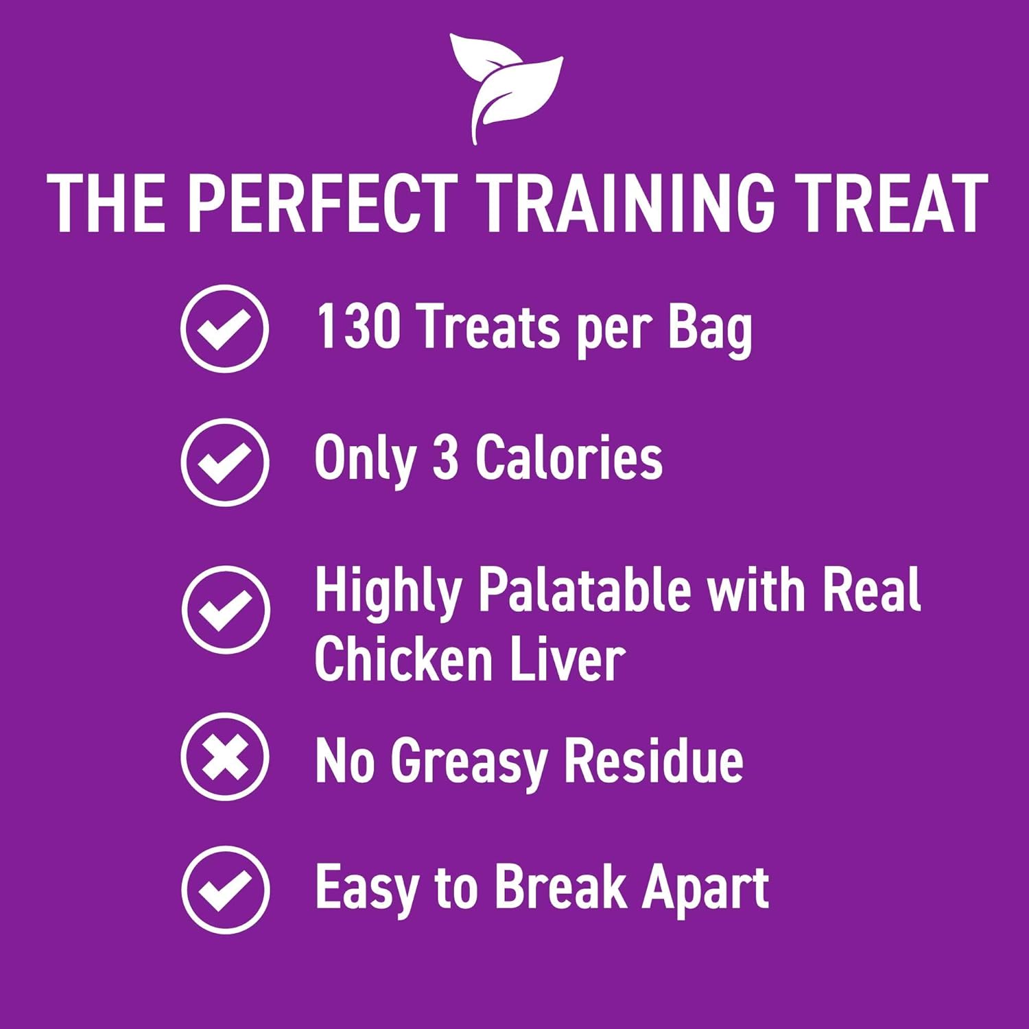 Cloud Star Tricky Trainers Chewy & Grain Free, Low Calorie Dog Training Treats, Baked in the USA, Liver 5 oz