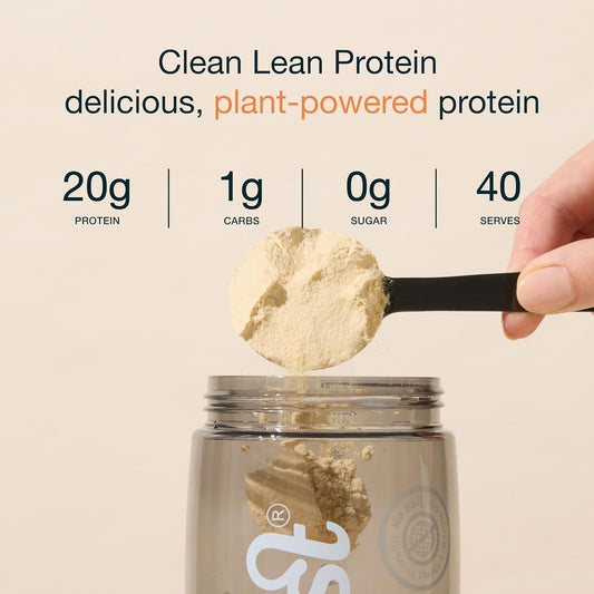 Vegan Protein Powders By Nuzest - Clean Lean Protein - Wild Strawberry - Plant Based Pea Protein Shake - Low Calorie & Low Carb - Gluten Free - Dairy Free - 1Kg (40 Servings)