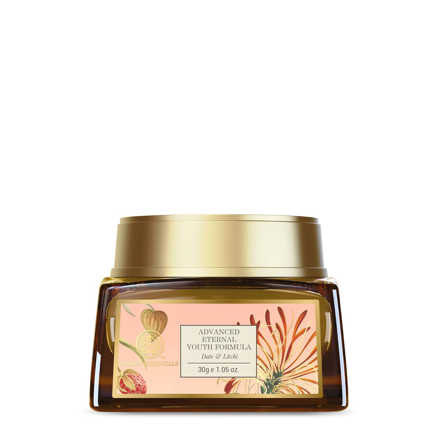 Forest Essentials Date And Litchi Eternal Youth Formula Cream, 1 Oz