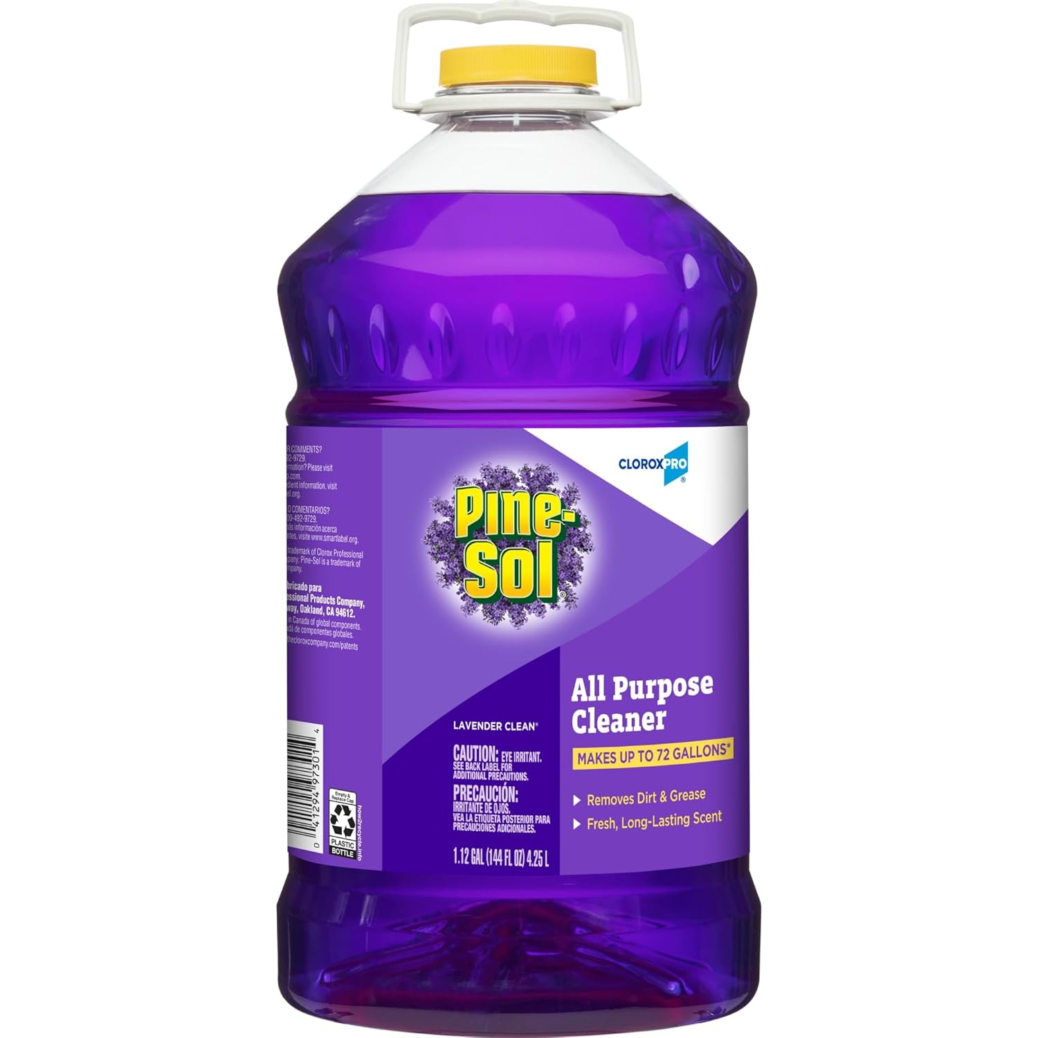 Cloroxpro Pine-Sol All Purpose Cleaner, Lavender Clean, 144 Ounces (Package May Vary)