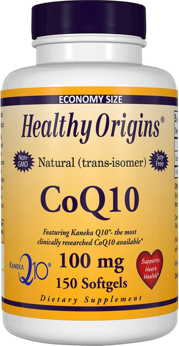 Healthy Origins CoQ10 Gels -- 100 mg - 150 Softgels