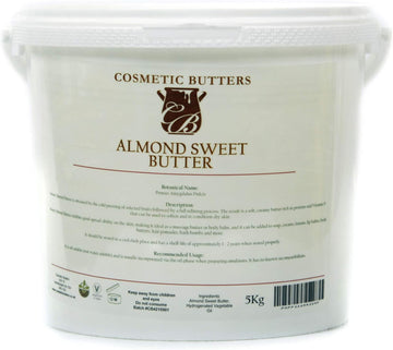 Mystic Moments | Almond Blended Butter 5Kg - Natural Cosmetic Butters Vegan GMO Free