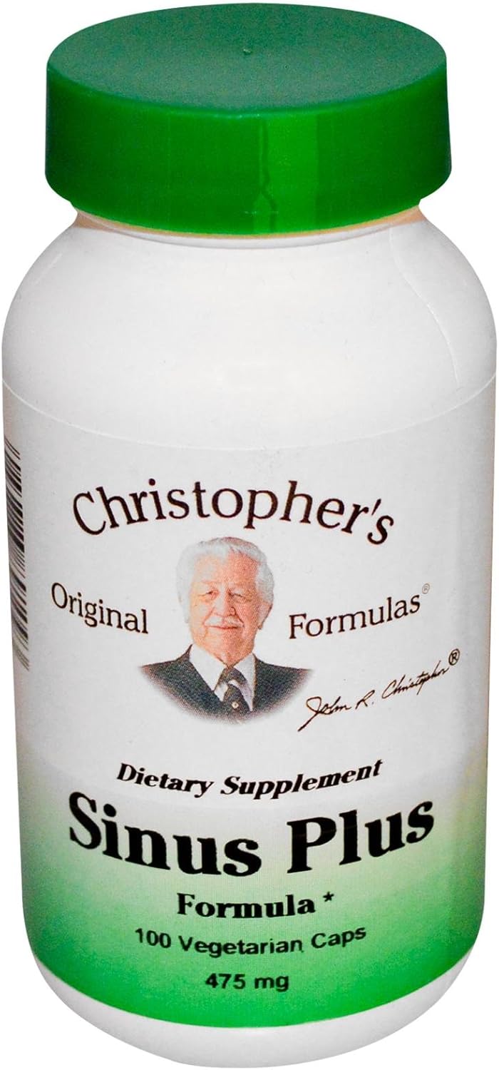 Dr Christophers Original Formula Sinus Plus Formula 100 Veggie Caps