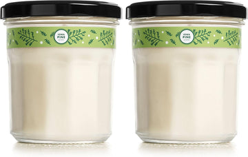 Mrs. Meyer'S Clean Day Soy Aromatherapy Candle, 35 Hour Burn Time, Made With Soy Wax And Essential Oils, Limited Edition Iowa Pine, 7.2 Oz - Pack Of 2