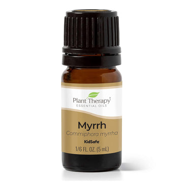 Plant Therapy Myrrh Essential Oil 100% Pure, Undiluted, Natural Aromatherapy, Therapeutic Grade 5 Ml (1/6 Oz)