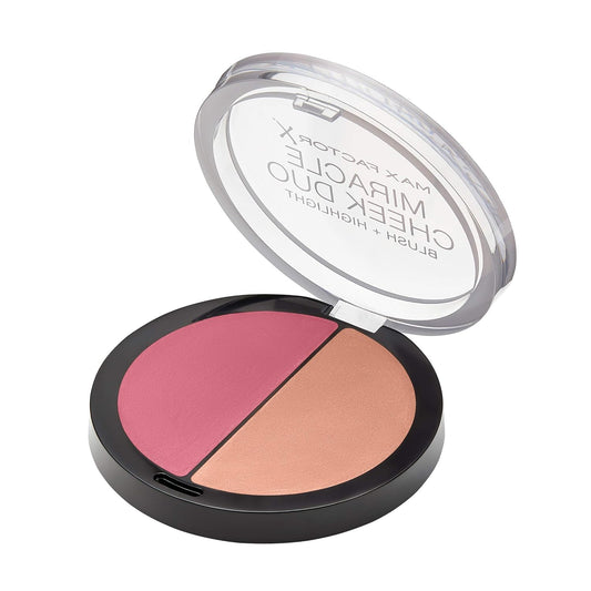 Max Factor Miracle Cheek Duo Blushes, 30 Dust Pink & Copper, 0.153 Gram