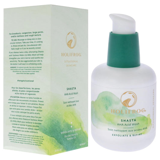 Holifrog Shasta Aha Acid Wash By Holifrog For Women - 5.1 Oz Cleanser