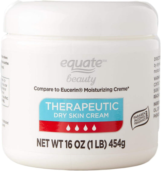Equate Therapeutic Dry Skin Cream, 16 Oz