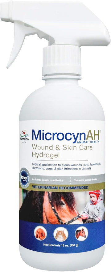 Manna Pro Microcynah Wound & Skin Care Hydrogel, 16 Oz