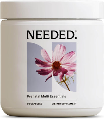 Needed. Multivitamin For Prenatal With Choline | Prenatal Multi Essentials Capsule- Pregnancy, Breastfeeding, Postpartum | Expertly-Formulated & Third-Party Tested, | 30-Day Supply