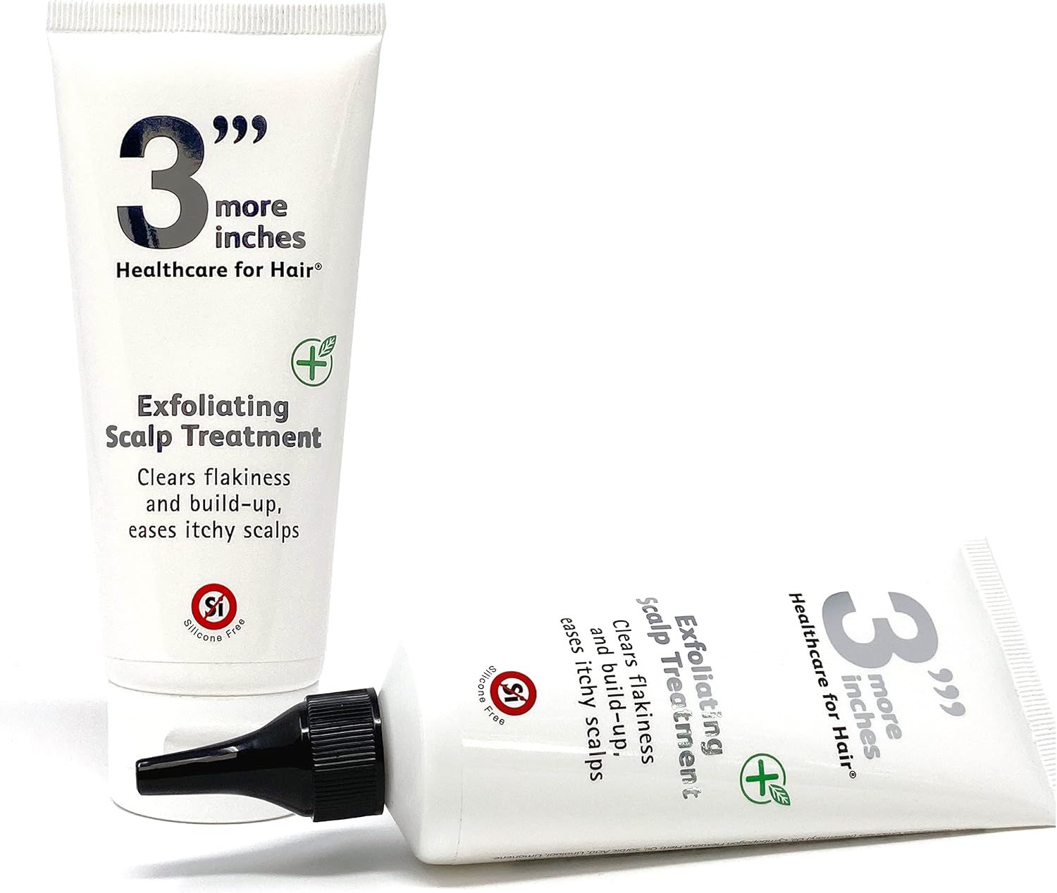3'''More Inches Exfoliating Scalp Treatment 100Ml -Clears Flakiness And Build Up -Anti-Dandruff, Anti Hair Loss & Thinning, Promotes Growth- Silicone Free - Hair Care By Michael Van Clarke