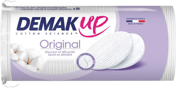 Demak'Up Original - Oval Cotton Pads For Removing Make-Up