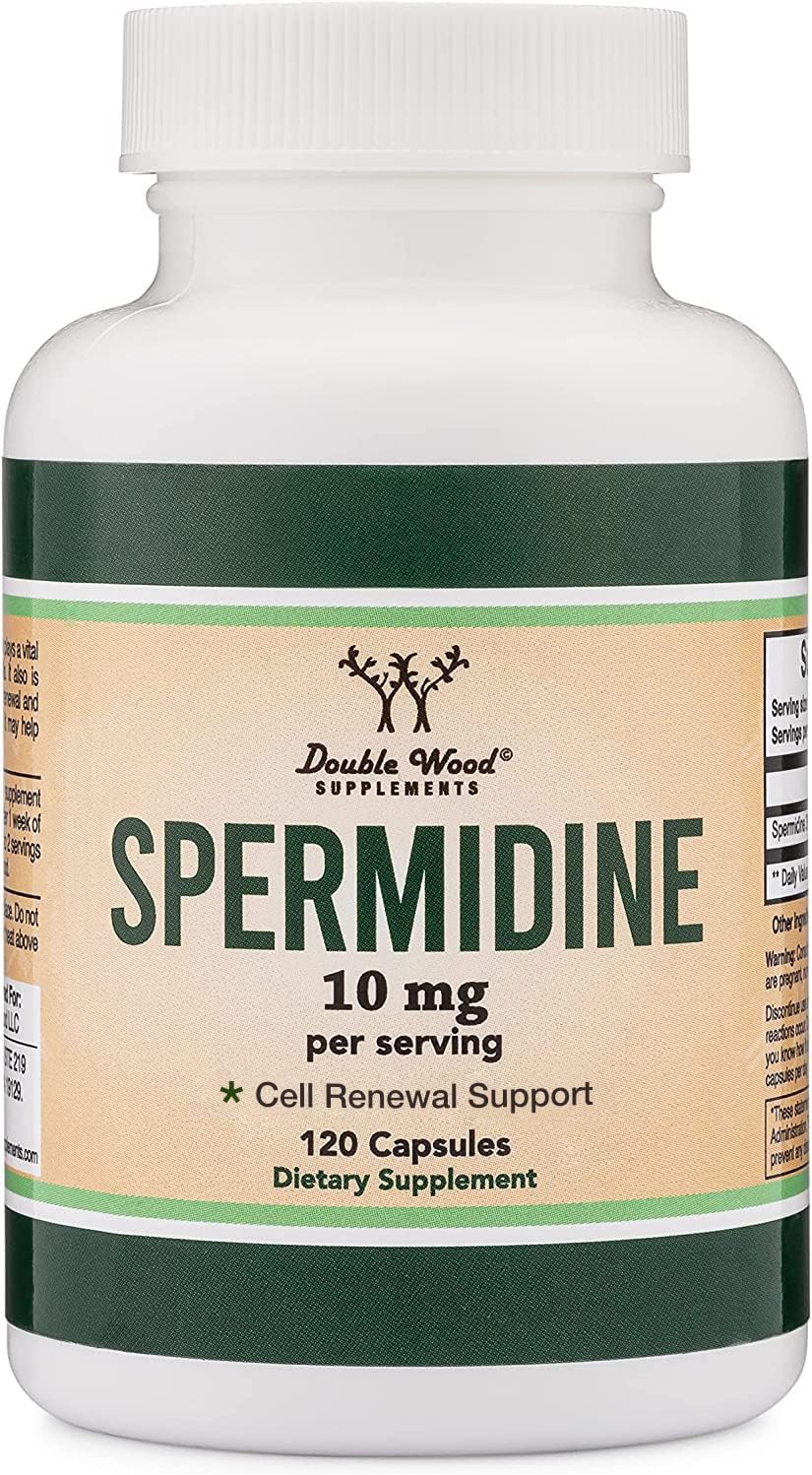 Spermidine Supplement (10mg of 99% Spermidine 3HCL - Third Party Teste