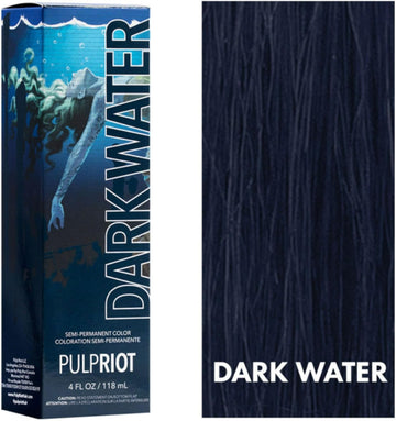 Pulp Riot Semi-Permanent Hair Color Shadow Collection 118Ml - Dark Water
