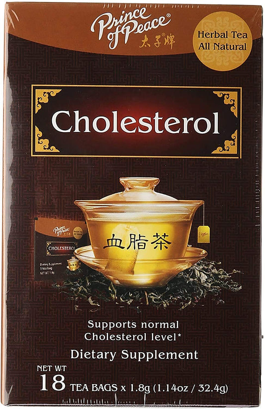 Prince Of Peace Cholesterol Herbal Tea 18 Bag, 0.02 Pound