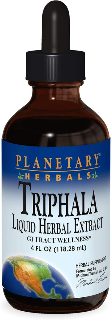 PLANETARY HERBALS Triphala Gi Tract Wellness, 1000 mg, 4