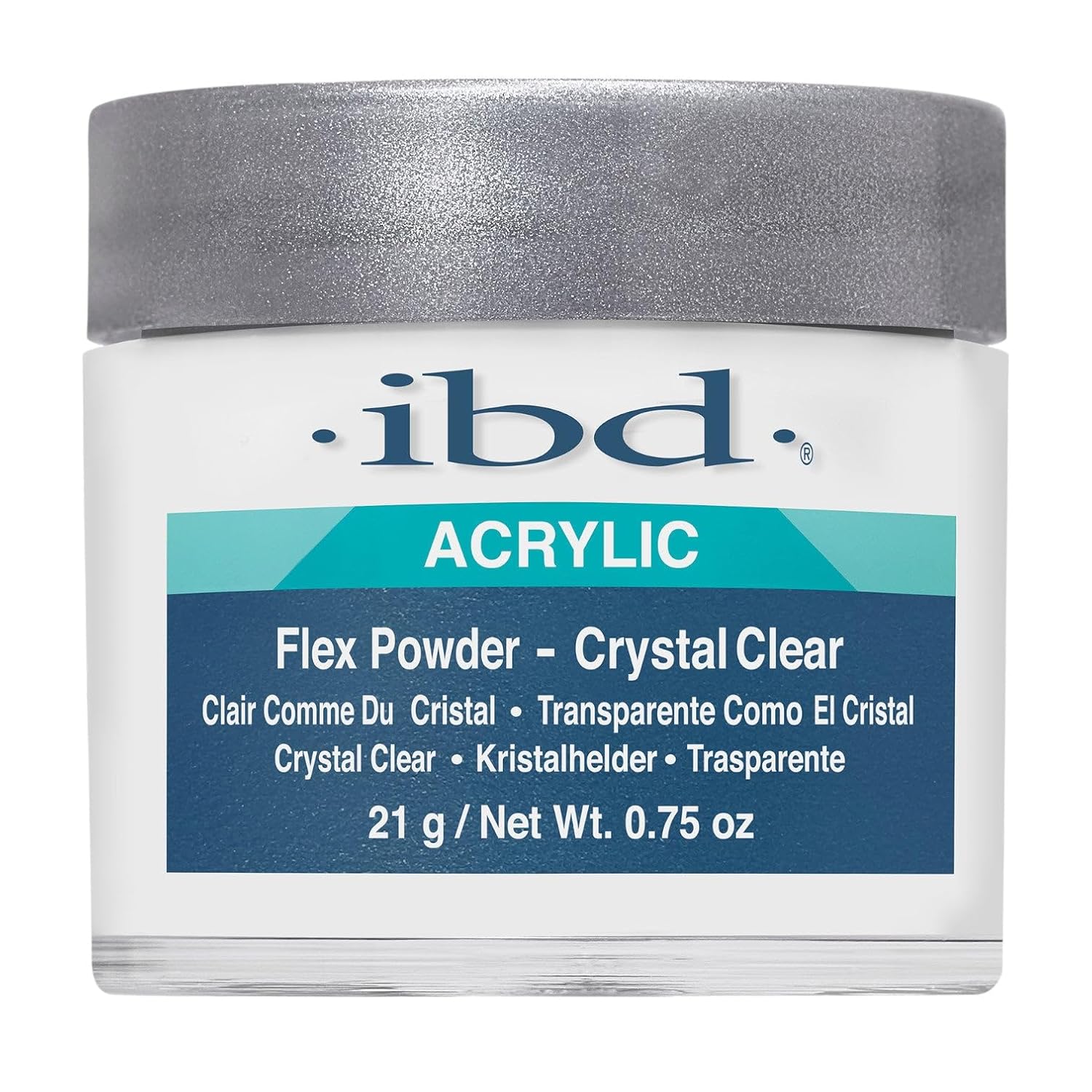 Ibd Flex 71828 Crystal Clear Powder, 0.75 Ounce : Nail Repair Products : Beauty & Personal Care