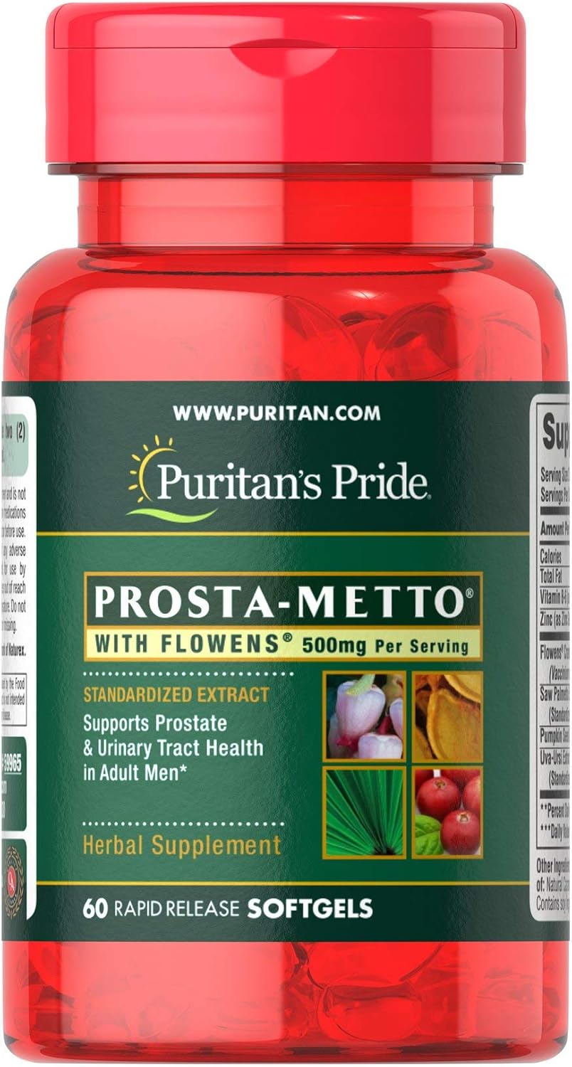 Puritan'S Pride Owens Prosta Metto-60 Softgels