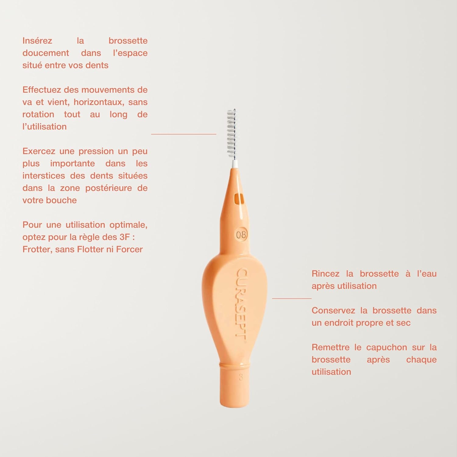Curasept Proxi Interdental Brushes P08 X6