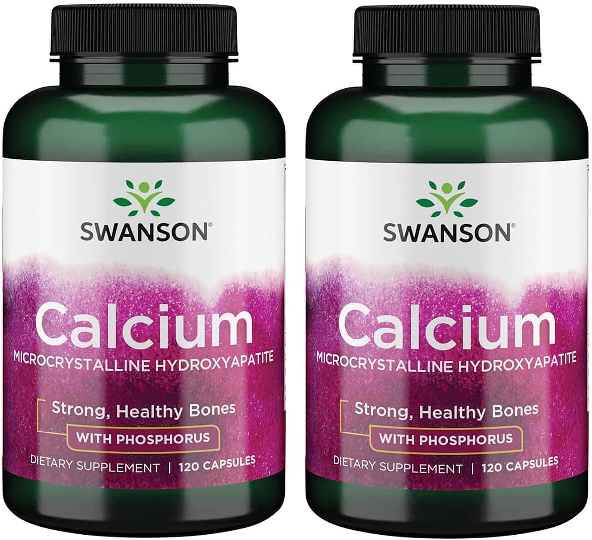 Swanson Boneology Superior Form Calcium 167 Milligrams 120 Capsules (2 Pack)