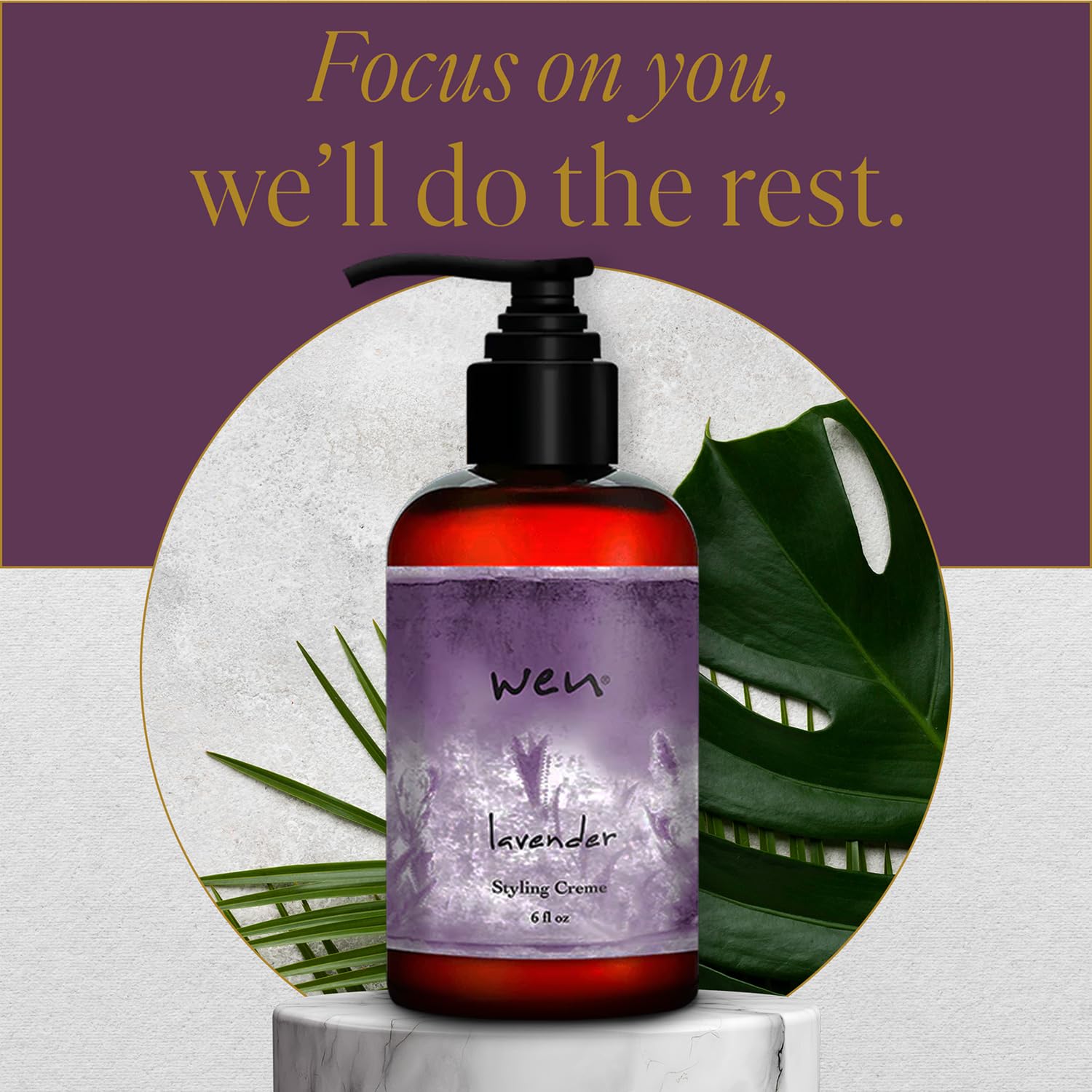 Wen Lavender Styling Crème, 6 Fl Oz : Hair Care Styling Products : Beauty & Personal Care