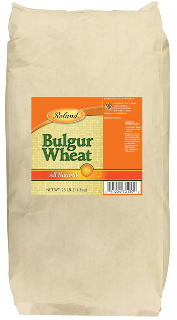 Roland Foods Bulgur Wheat, 25 Pound