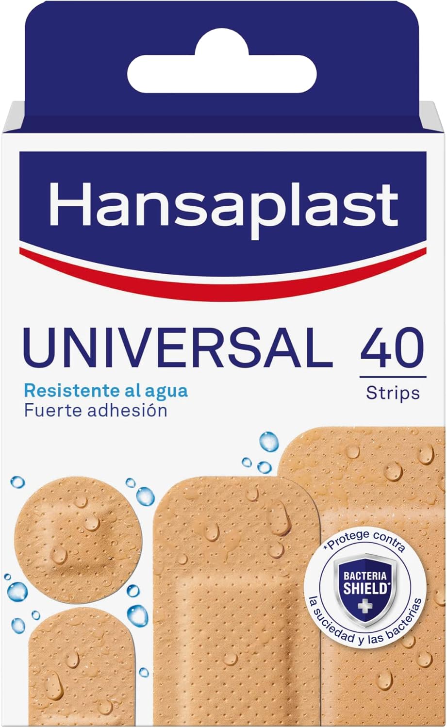 Hansaplast Tiritas, Water Resistant - 40 Strips