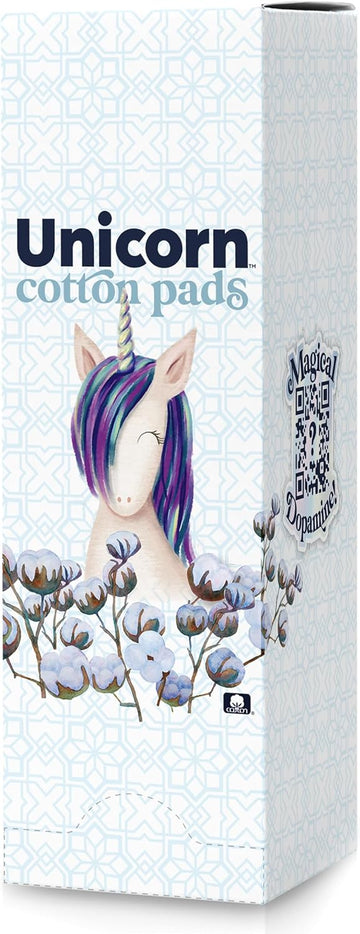 UNICORN Pads, Organic Plant-Based Cotton Covered Ultra Thin Pads with Wings (40 Count, Pack of 6)