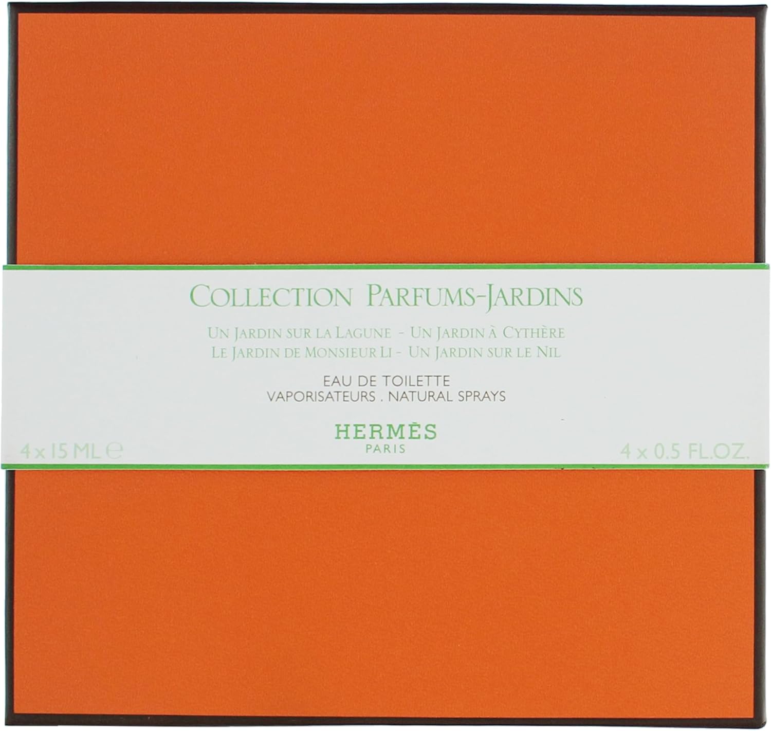 Hermes Les Jardins Coffret Set 4 X 15 Ml