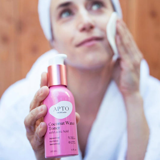 Coconut Water Toner W/Lactic Acid: Daily Hydrating, Clarifying & Exfoliating Facial Toner For Skin That'S Smooth, Fresh & Revitalized, 4 Fl. Oz