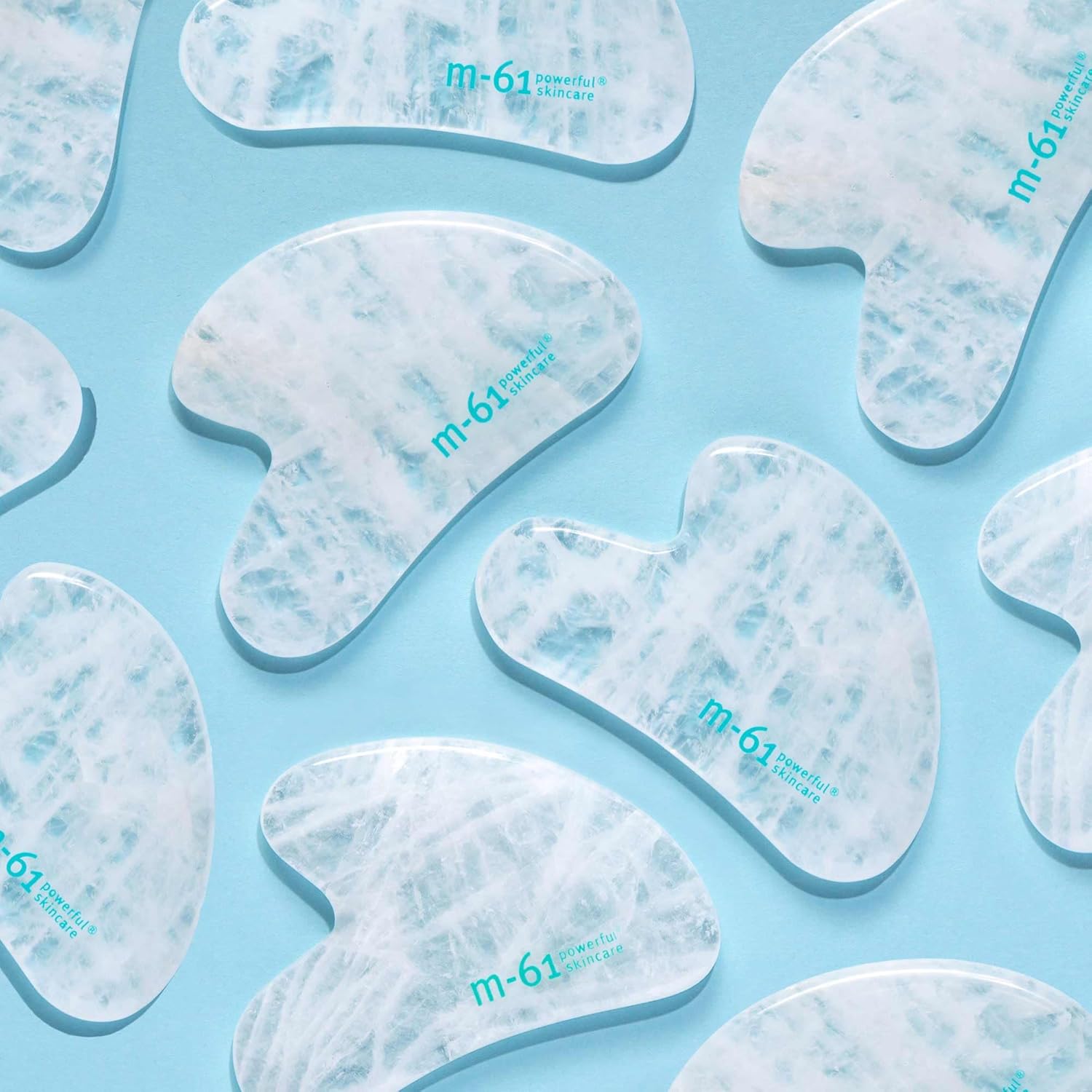 M-61 Clear Quartz Gua Sha - Revitalizing Natural Clear Quartz Facial Masage Tool That Stimulates Circulation And Decreases Inflammation. : Beauty & Personal Care