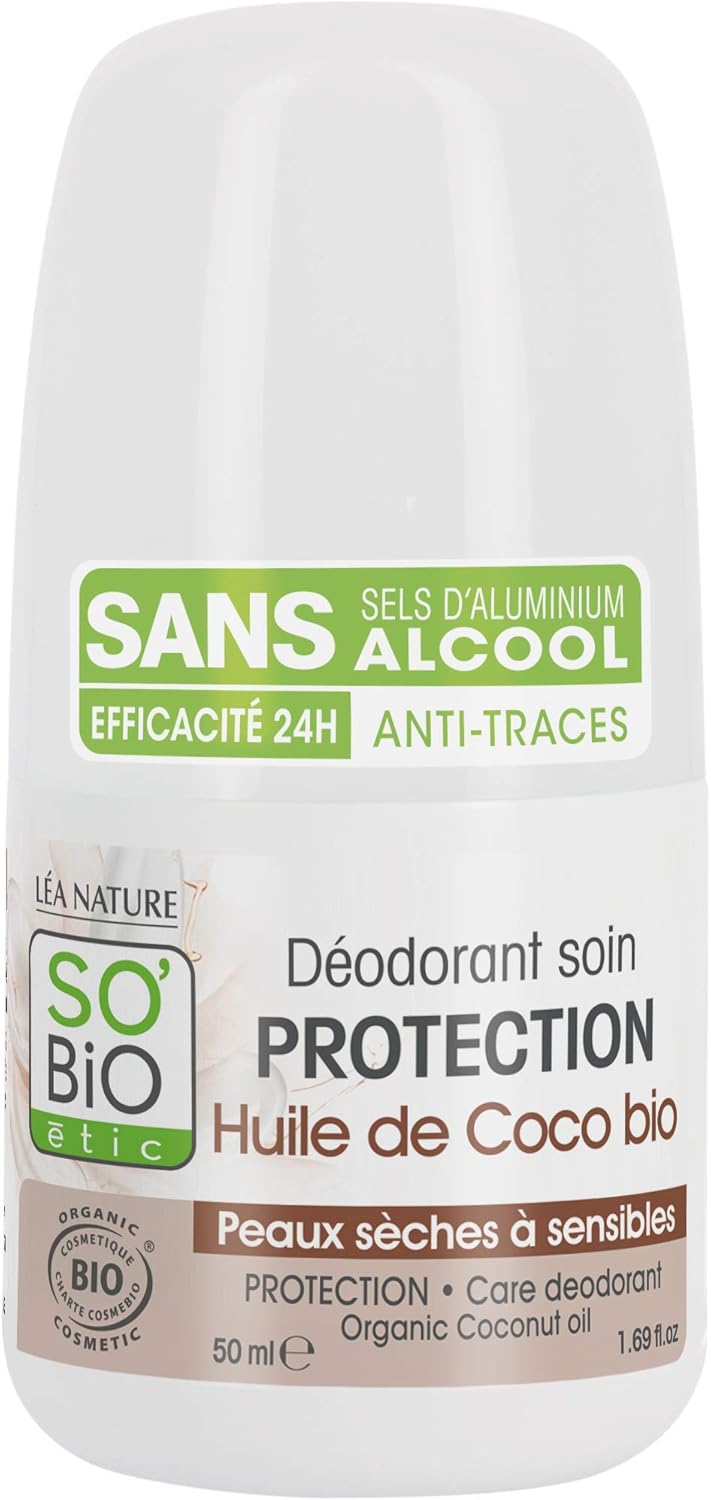 So'Bio Étic Coconut Protective Deodorant, 50 Ml