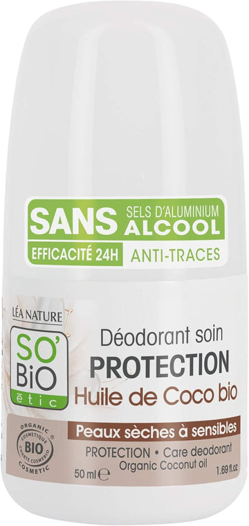 So'Bio Étic Coconut Protective Deodorant, 50 Ml