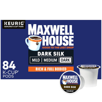 Maxwell House Dark Silk Dark Roast K-Cup® Coffee Pods (84 Ct Box)