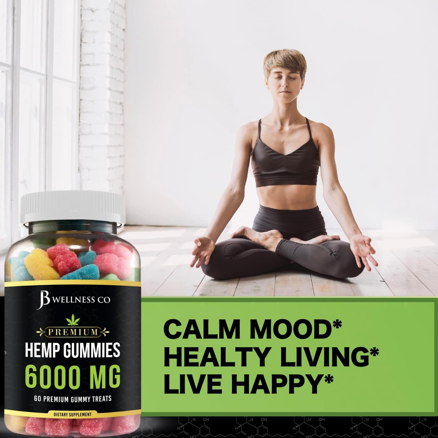Hemp Gummies - Advanced Hemp Gummies - Relaxing Gummy With Hemp Oil [2-Pack] : Health & Household