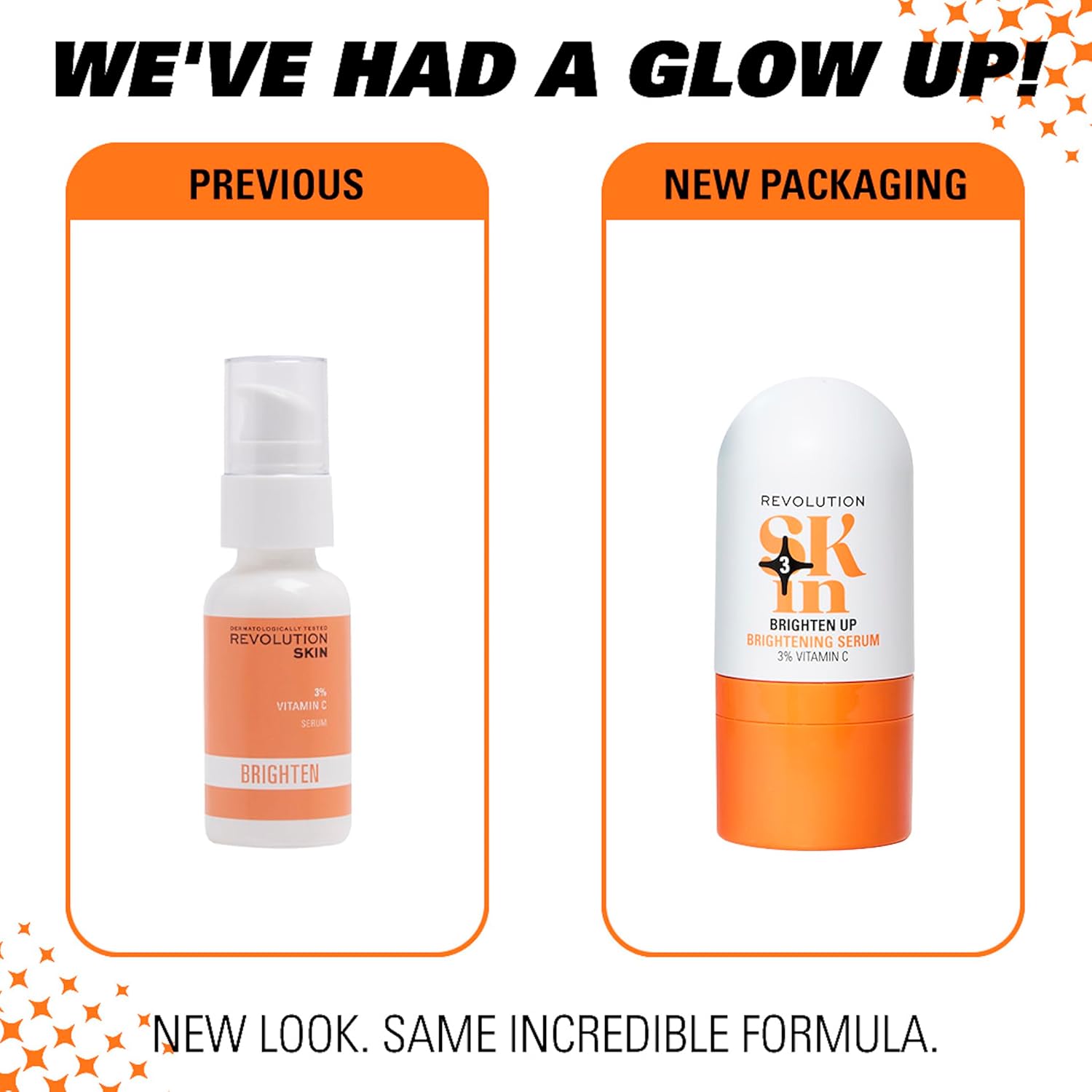 Revolution Skin, Brighten Up 3% Vitamin C Brightening Serum, Face Serum, Illuminates & Reenergises Skin, Vegan & Cruelty-Free, 30ml : Amazon.co.uk: Beauty