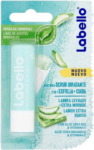 Moisturizing Scrub - Lip Balm With Aloe Vera