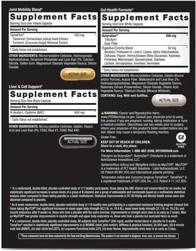 BEYOND RAW Vital Elements Vitapak Program (30 Servings) : Health & Household