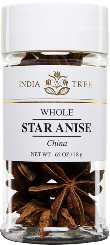 India Tree Star Anise, .65 Oz (Pack Of 3)