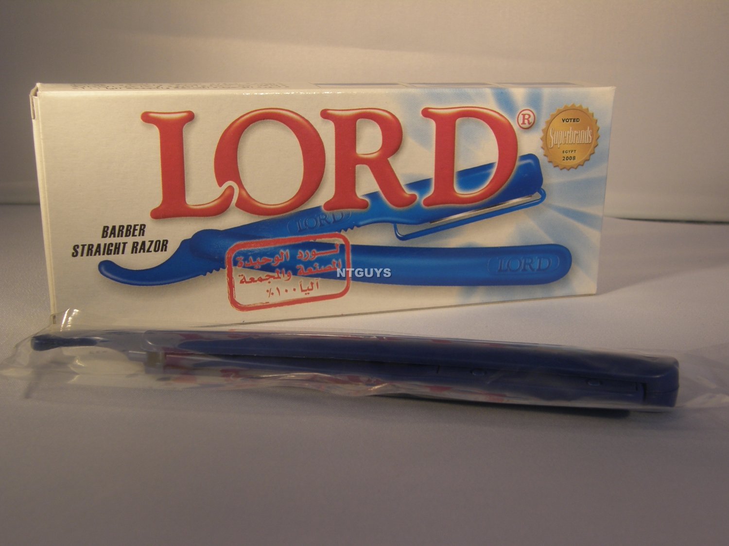 Lord Lord Straight Razor Barber Single Edge Disposable 12 Pcs, 12 Count : Beauty & Personal Care