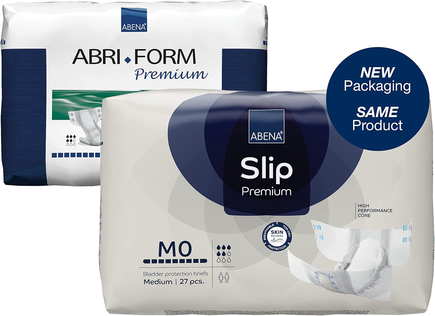 ABENA Slip Premium All-In-One Incontinence Pads For Men & Women, Eco-Labelled Womens Incontinence Pads, Mens Incontinence Pads - Medium 0, 70-110cm Waist, 1500ml Absorbency, 4x 27PK, White : Amazon.co.uk: Health & Personal Care