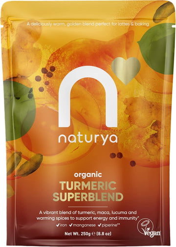Naturya Organic Turmeric Superblend Powder, 250G