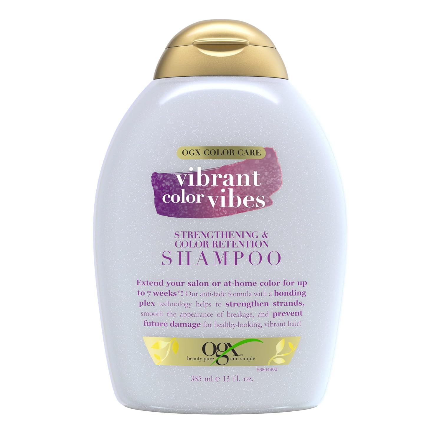 Ogx Vibrant Color Vibes Shampoo For Color-Treated Hair, 13 Fl Oz