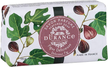 Durance Les Eternelles Delicious Fig Perfumed Soap Bar (125g) Enriched With Sweet Almond Oil | Creamy & Delicately Scented Lather For Normal & Sensitive Skin : Amazon.co.uk: Beauty
